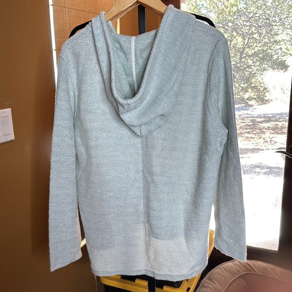 Ocean Drive Island Sage Garment Dye Pullover Hoodie Size Large - Picture 9 of 9